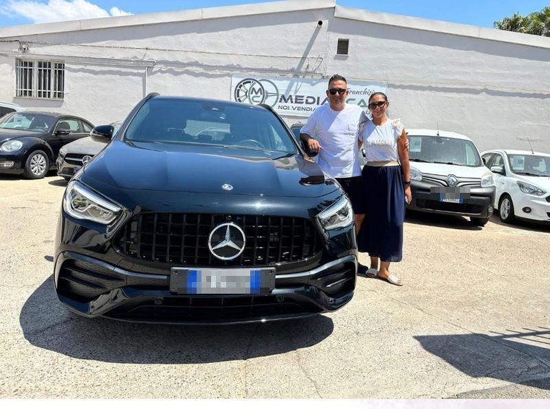 Mercedes GLA venduta e consegnata da Mediaticar Cagliari